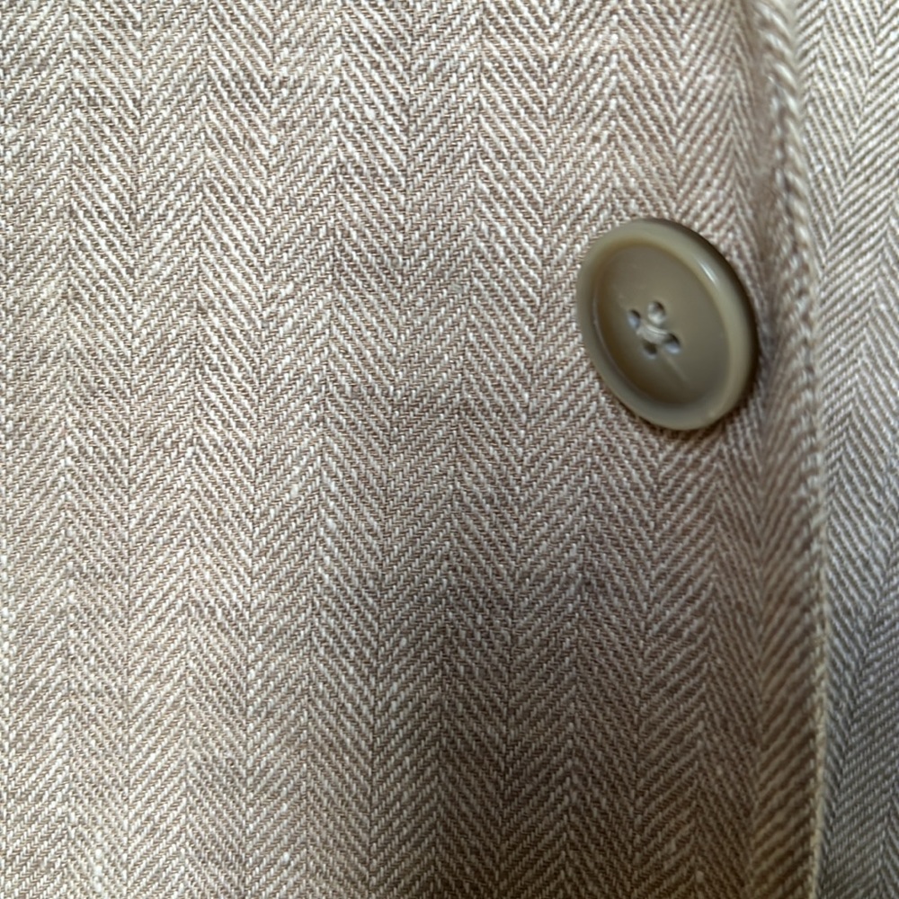Egara Men’s Blazer Size 42R Herringbone Twill Sz 42 R - Picture 4 of 12